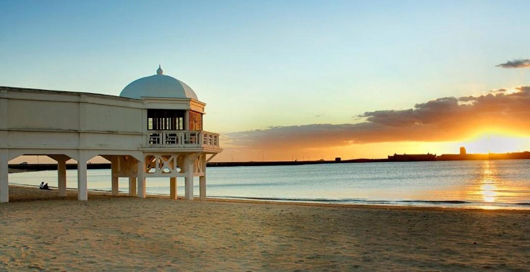 Atico Cadiz Al Lado Playa La Caleta Apartment Ngoại thất bức ảnh